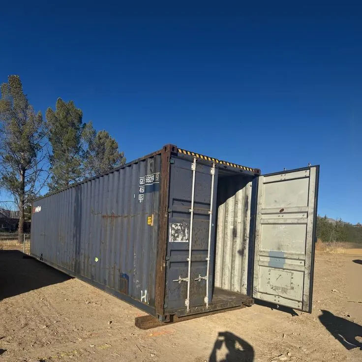 Used 40ft conex box
