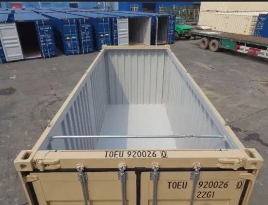 40ft open top conex box