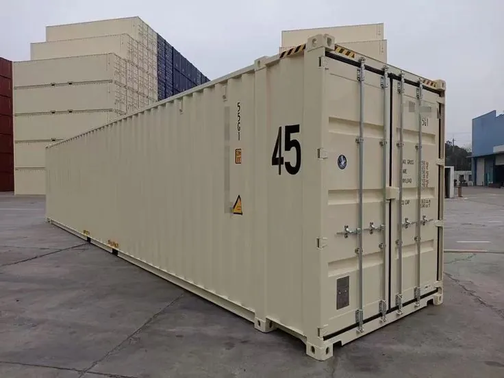 New 45ft high cube conex box
